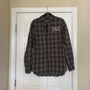 Harley Davidson Plaid Long sleeve